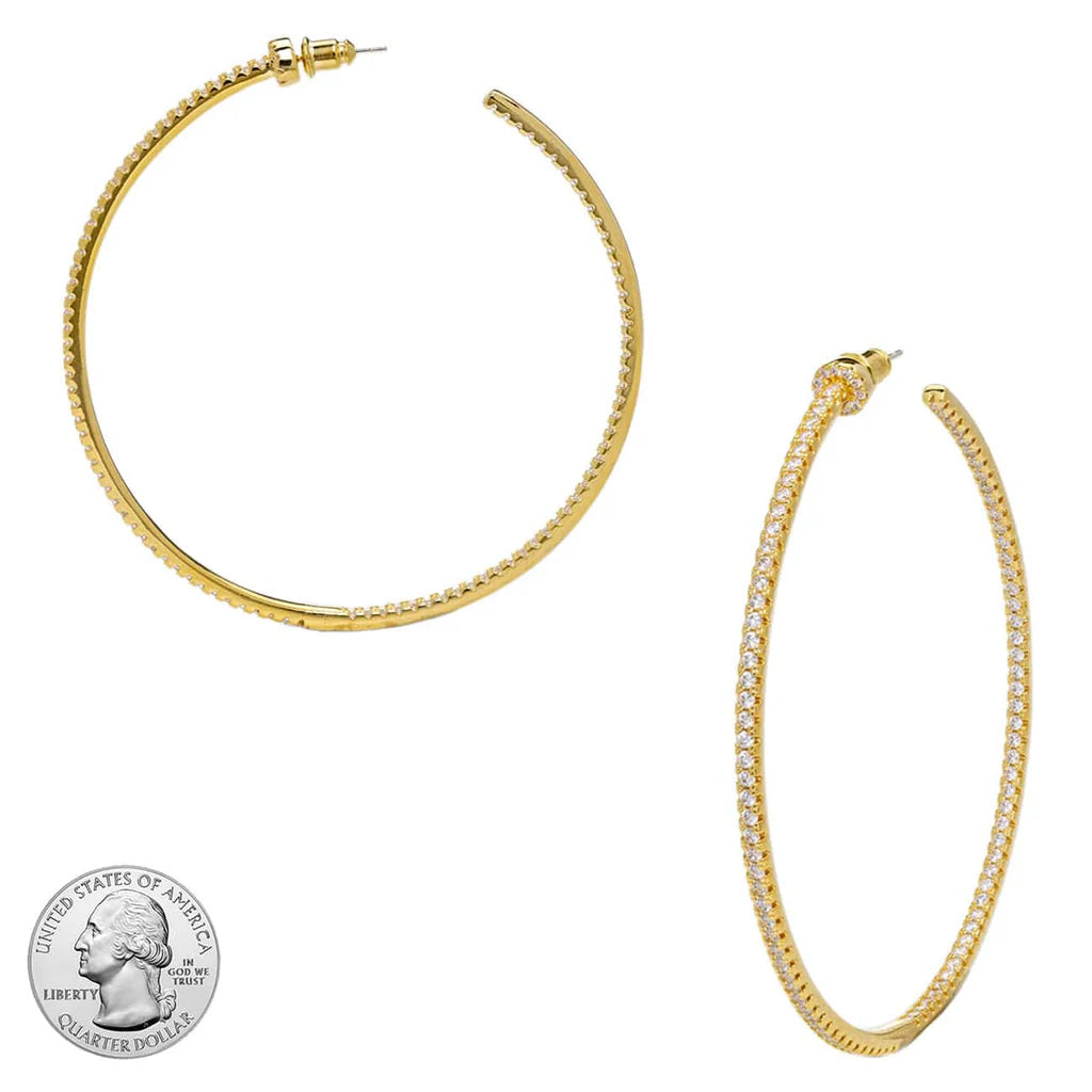 Bracha Wild-Side Hoops