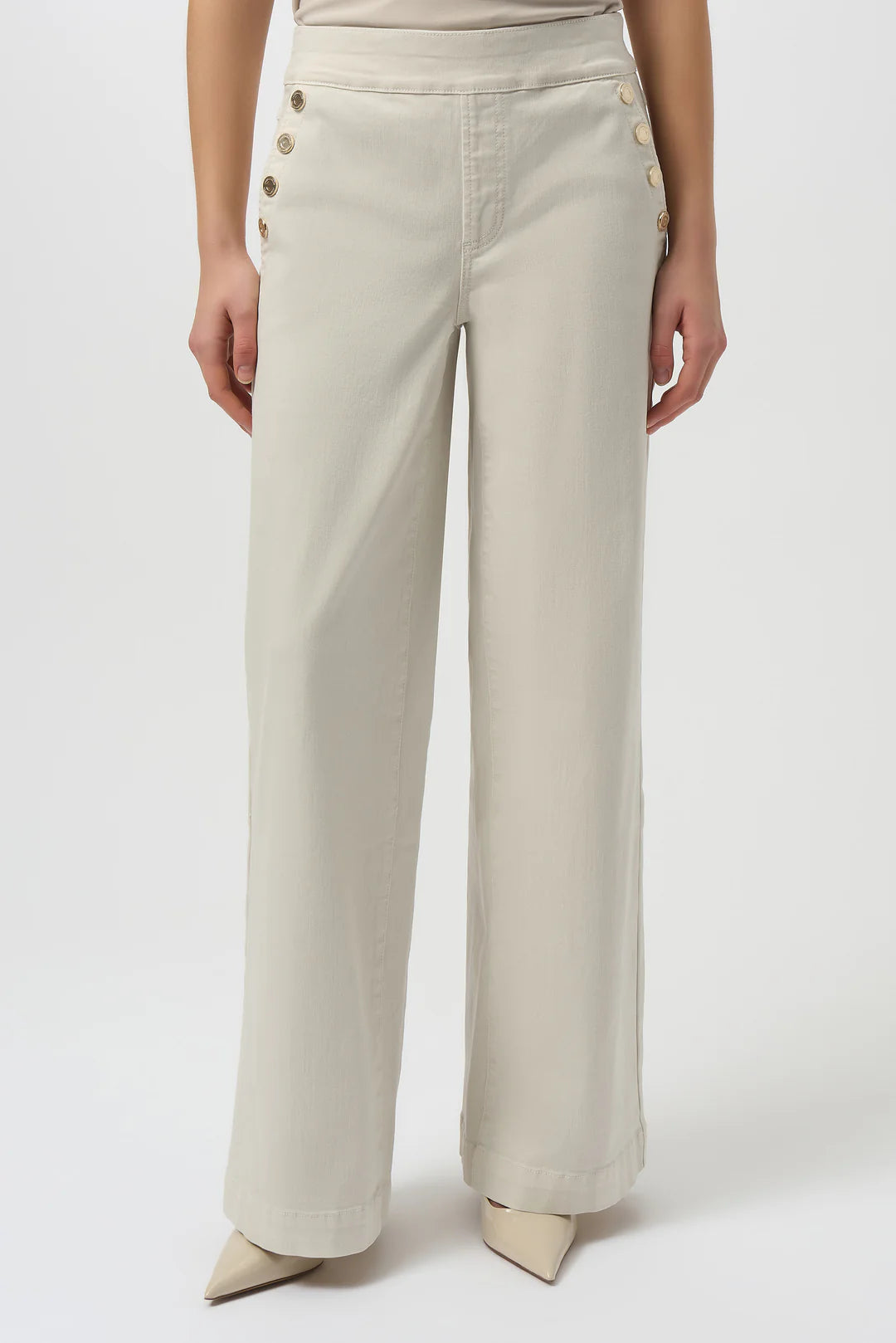 Joseph Ribkoff Gold Snap Pull On Pant