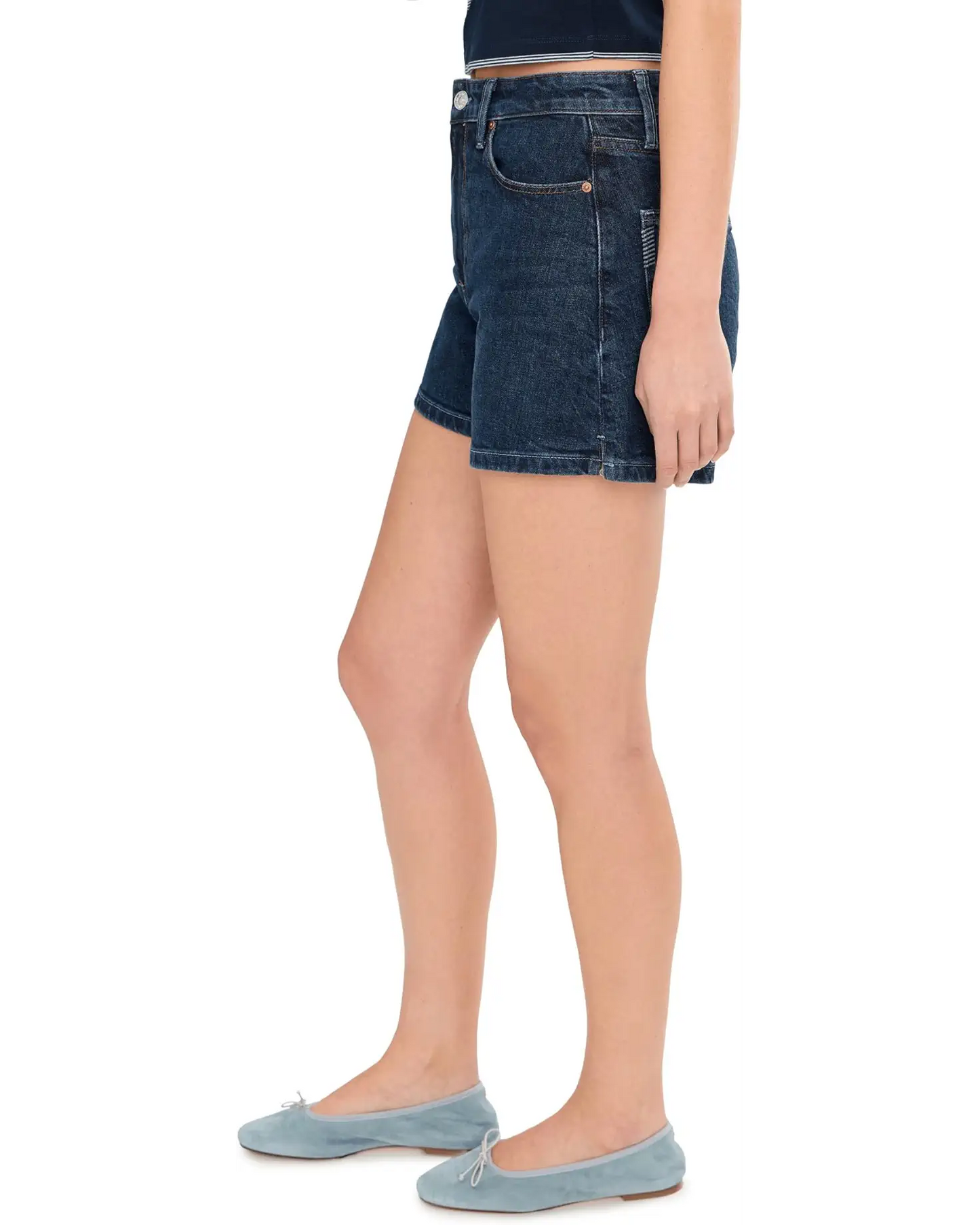 Paige Dani Short W/Seamed Belt Loops Visage