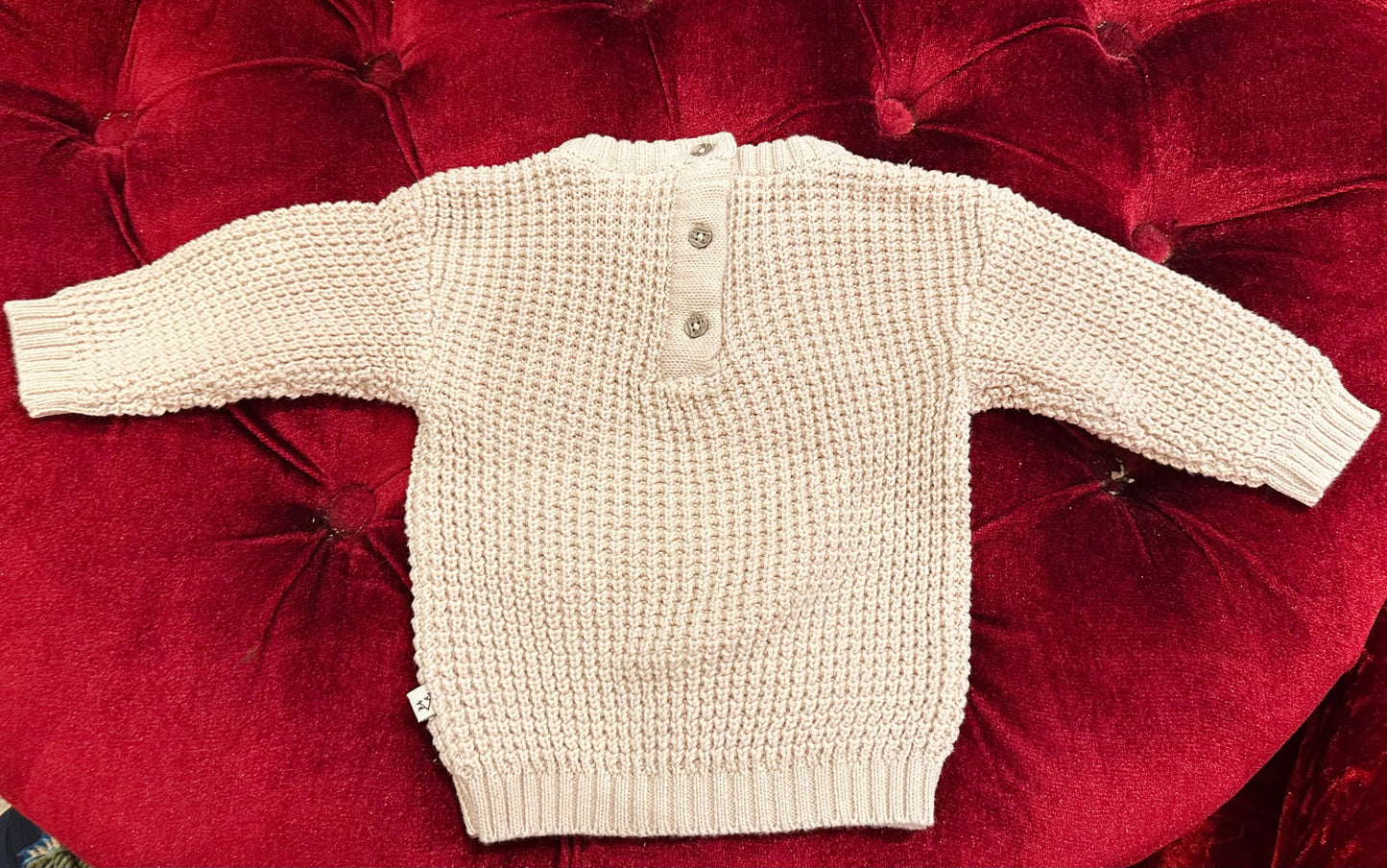 Viverano Organics Little Dude Embroidered Sweater