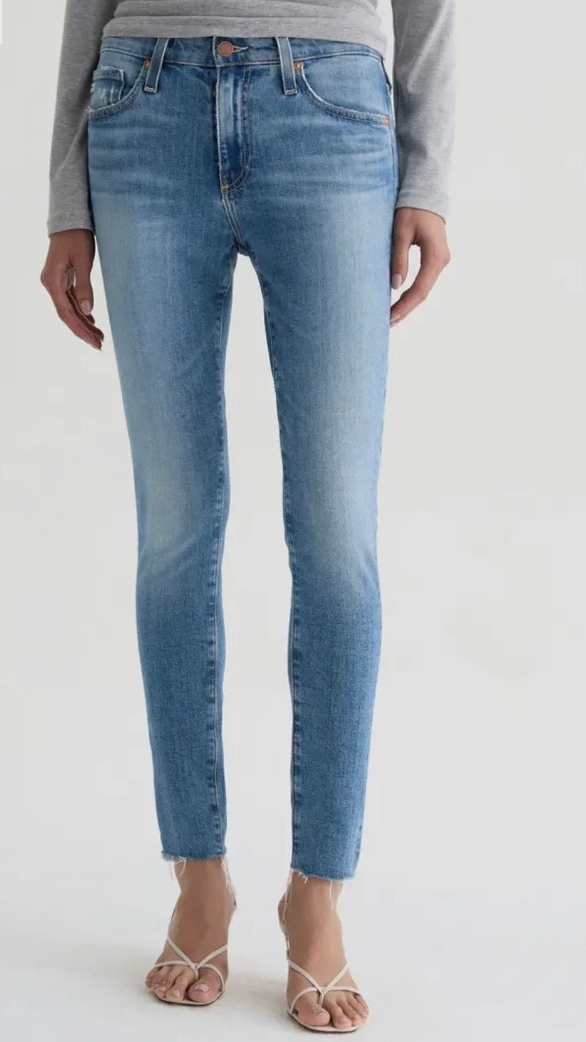 AG Farrah Mid-Rise Ankle Skinny American West