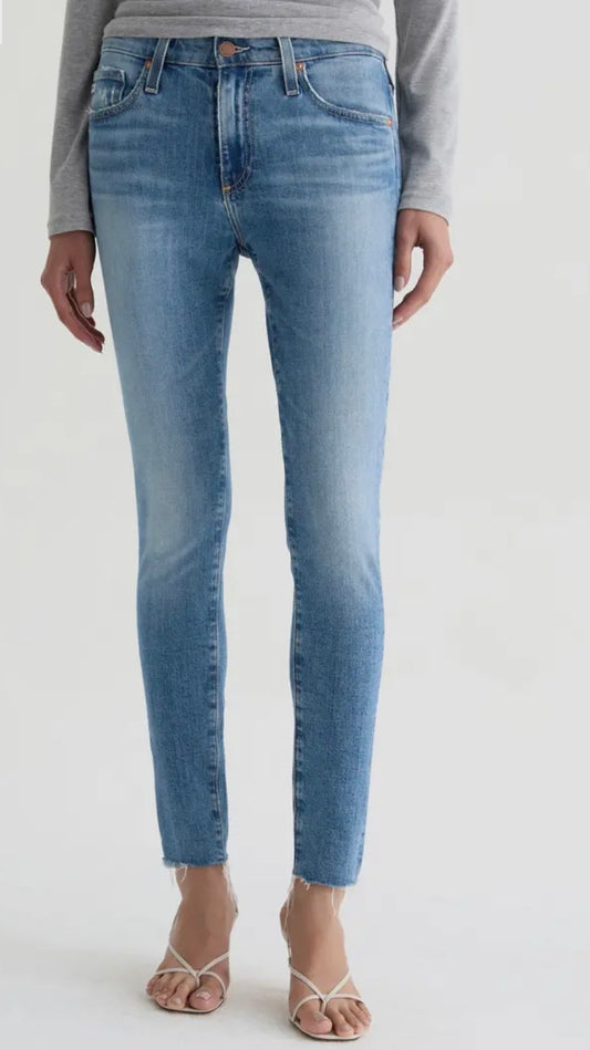 AG Farrah Mid-Rise Ankle Skinny American West