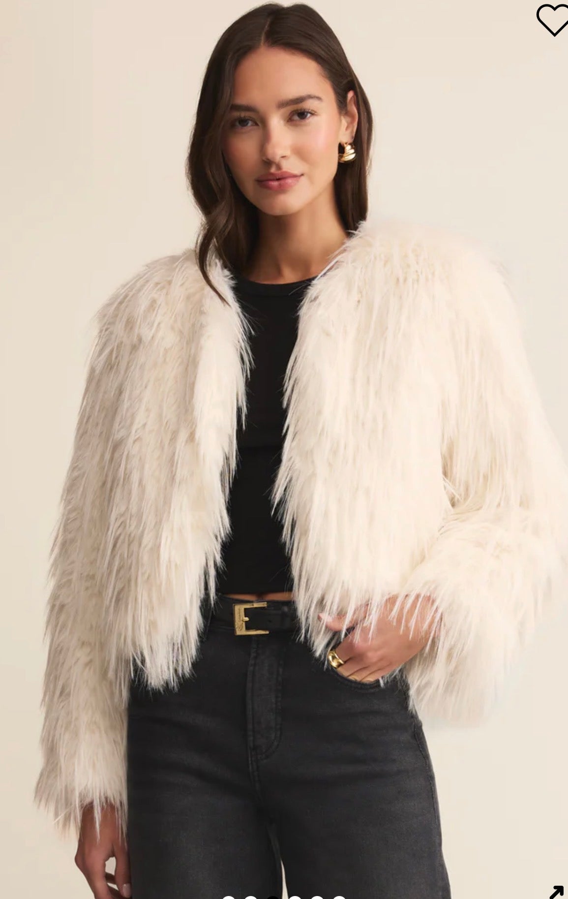 ZSupply Cyndi Faux Fur Jacket