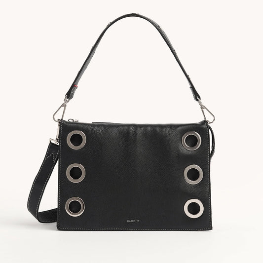 Hammitt Montana Clutch Large-Tempo Black