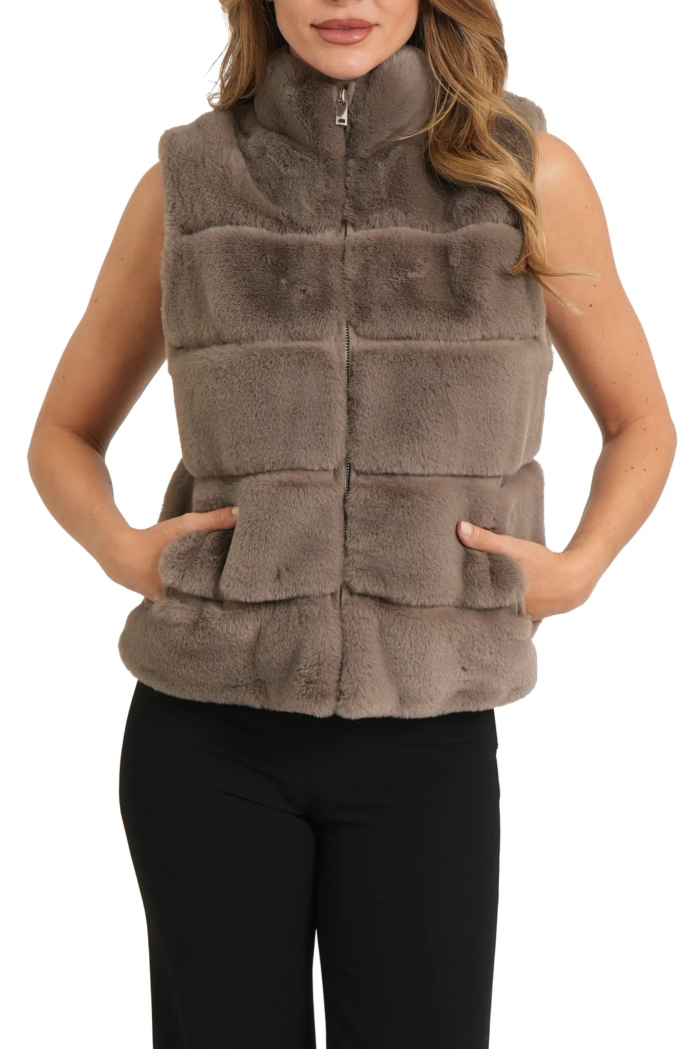 Love Token Vince Faux Fur Vest