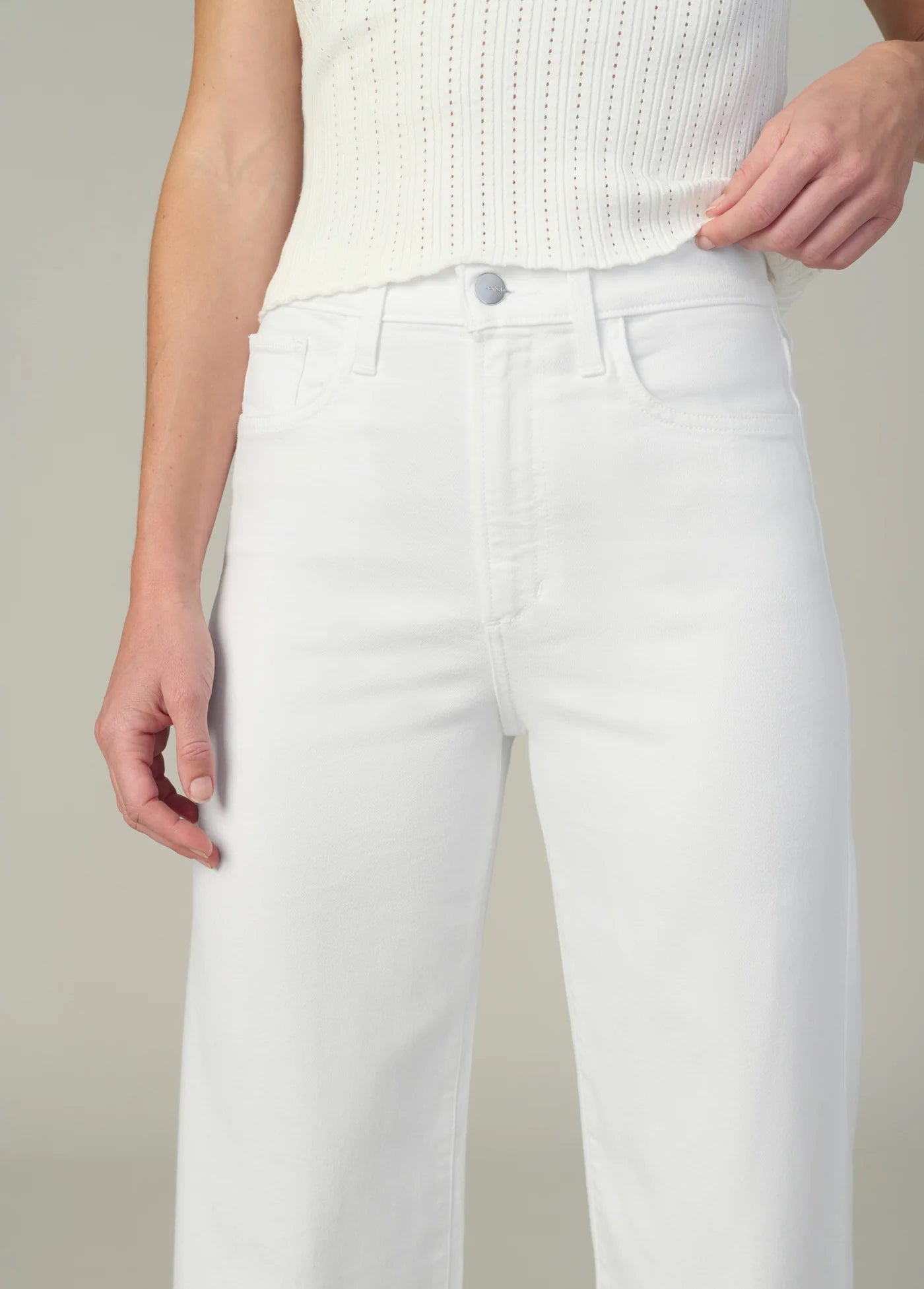 Joe’s Mia Wide Leg Petite White