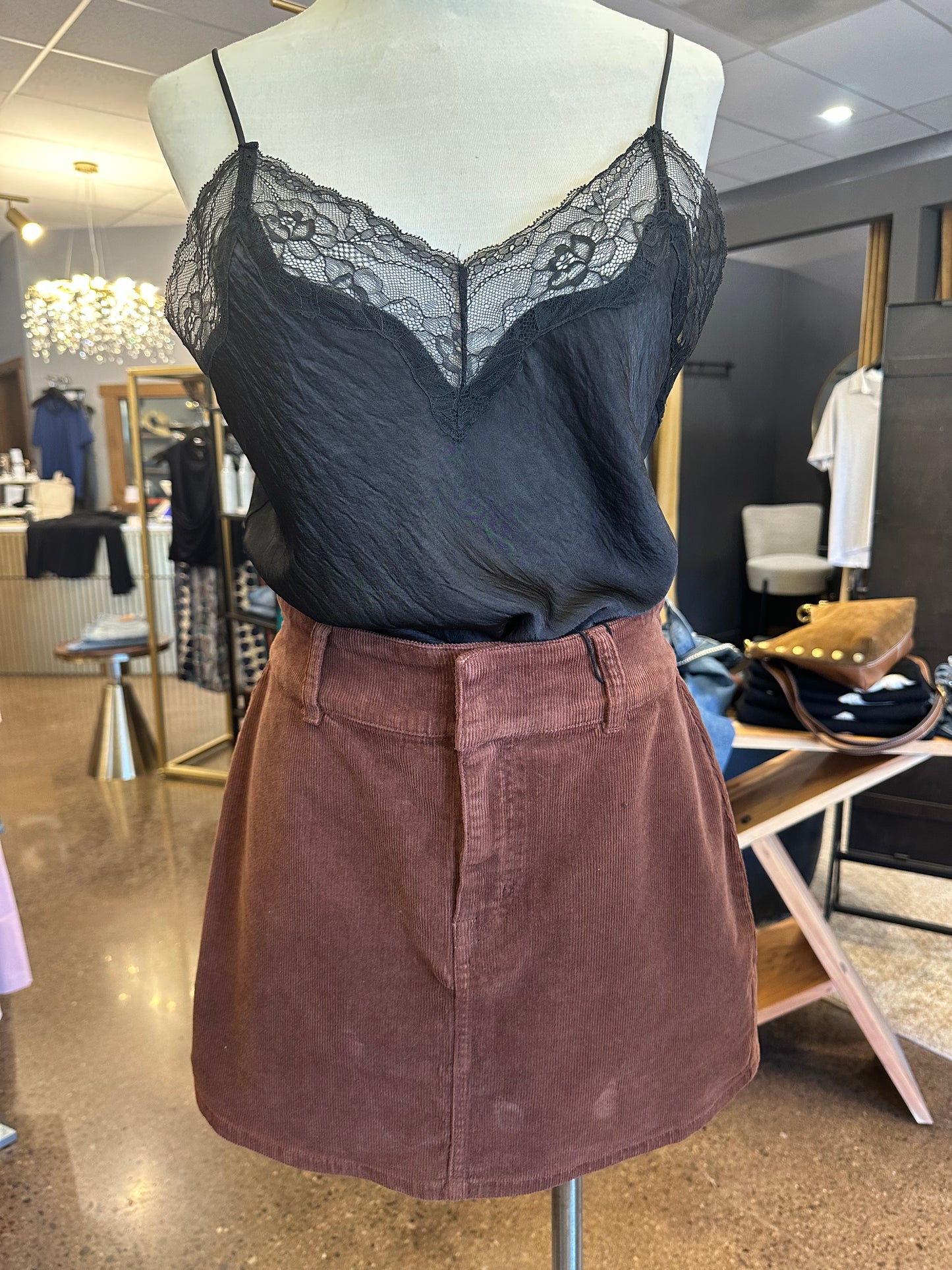 Sanctuary Downtown Corduroy Skirt