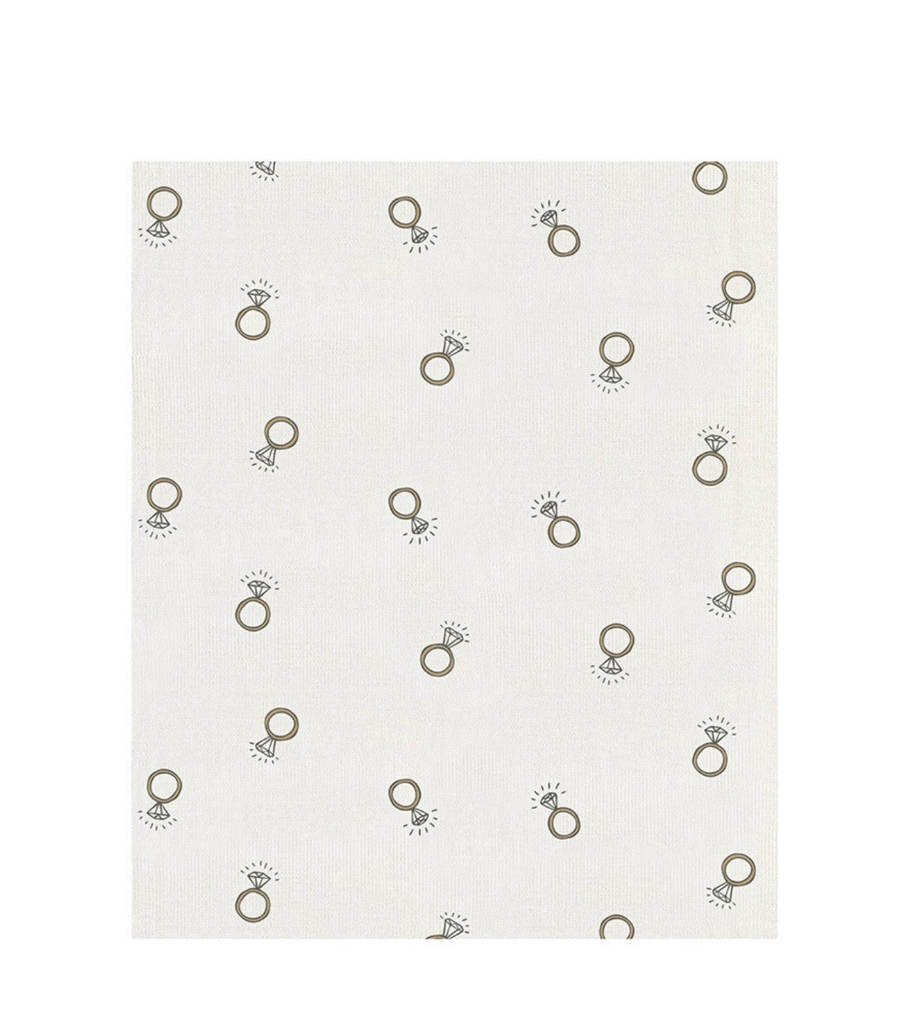 Bella Sleep Spa Luxe Throw White Rings