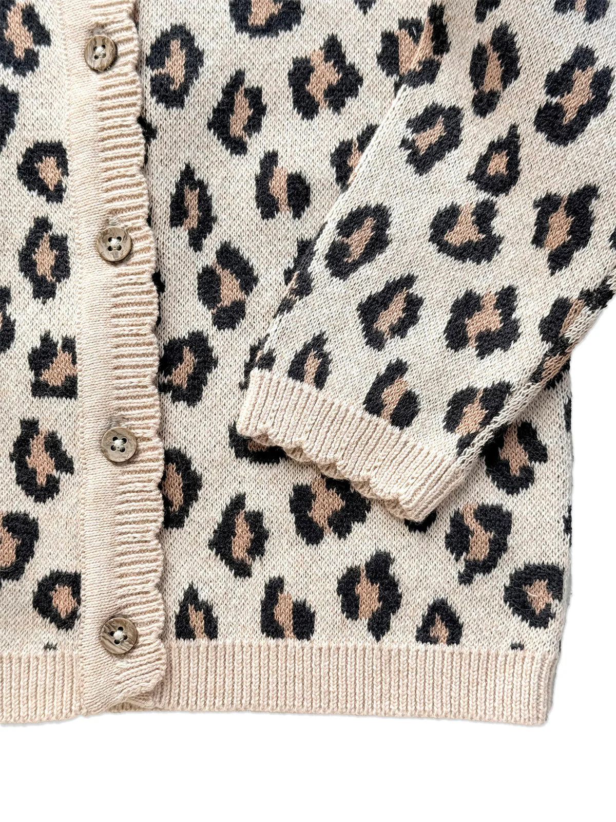 Viverano Organics Leopard Cardigan