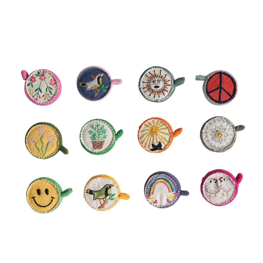 Creative Coop Wool Felt Tape Measure