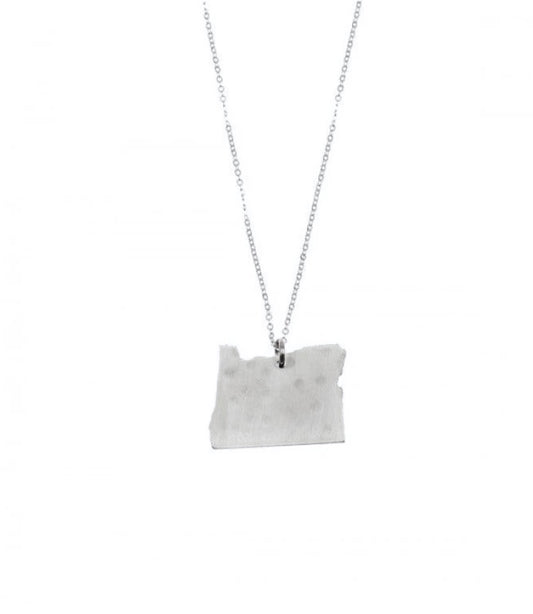 Nashelle Sterling Silver Oregon Necklace