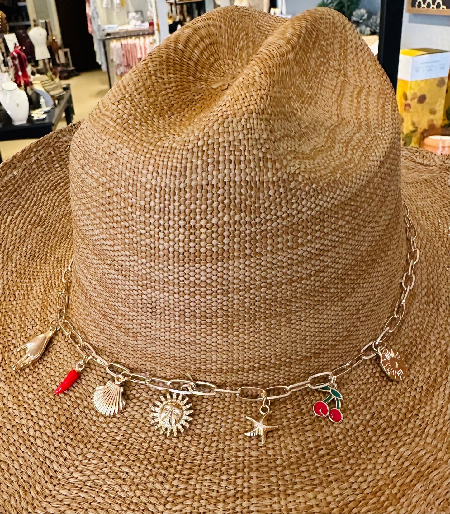 San Diego Hat Co. Lucky Cowboy Hat W/Charms