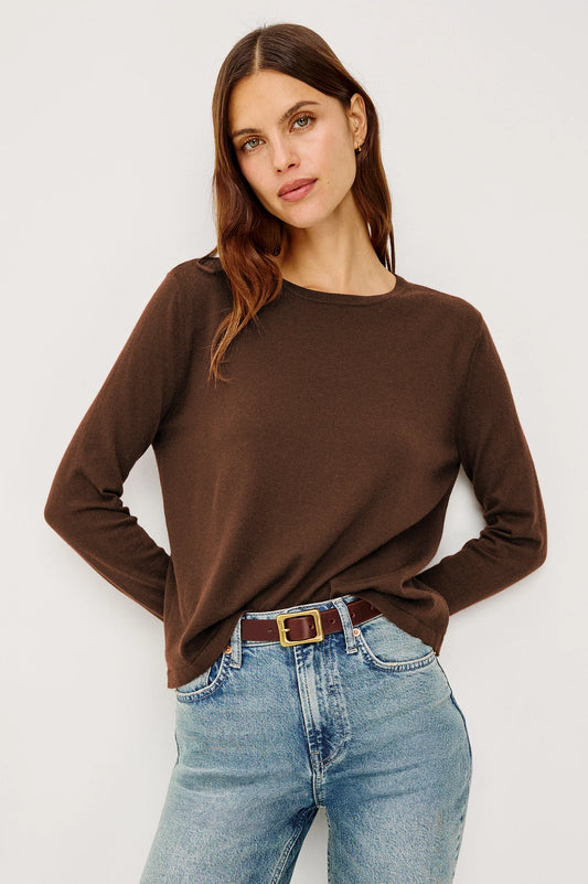 Rails Cotton Cashmere L/S T-Shirt
