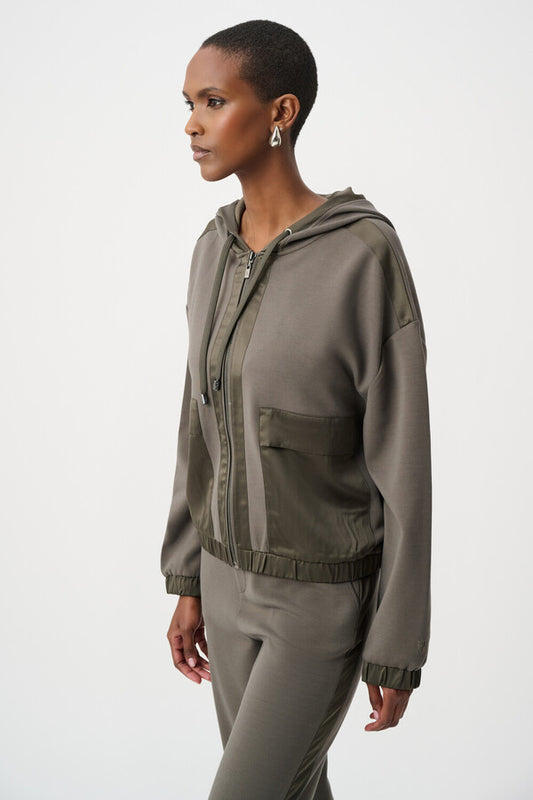 Joseph Ribkoff Relaxed Hooded Sweatshirt