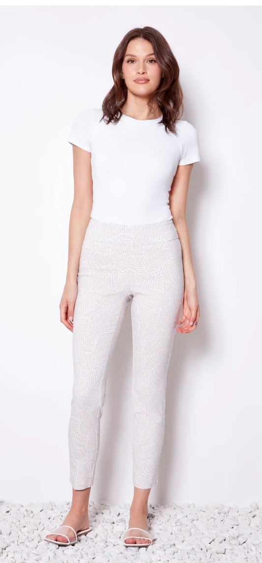 UP! Ankle Basic Bali Print Trouser