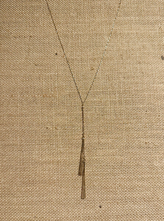 Elysium Jewelry Bolo Paddle Necklace