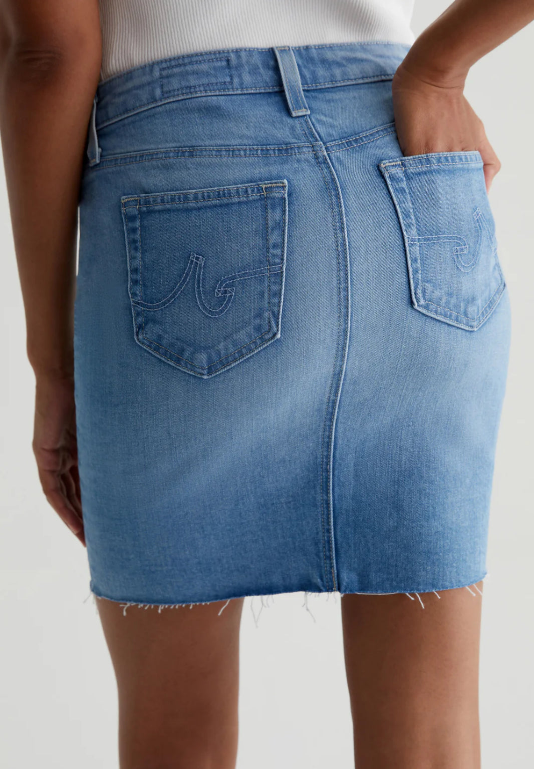 AG Erin Denim Skirt