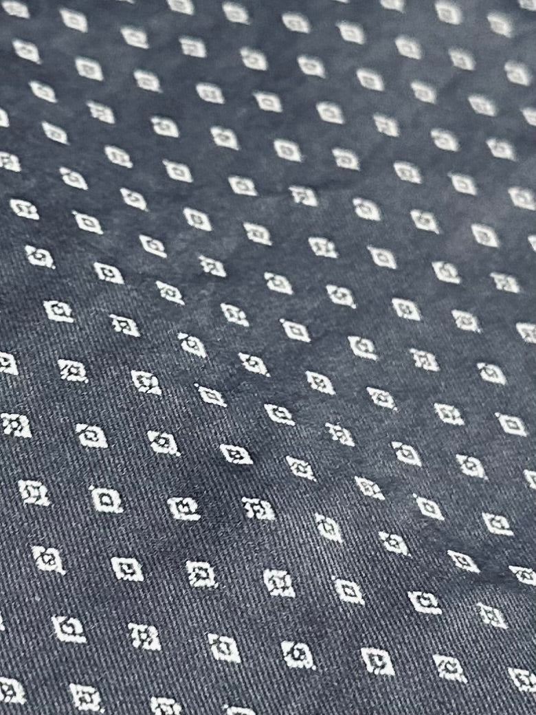 Faherty Movement Polo Navy Sky Diamond