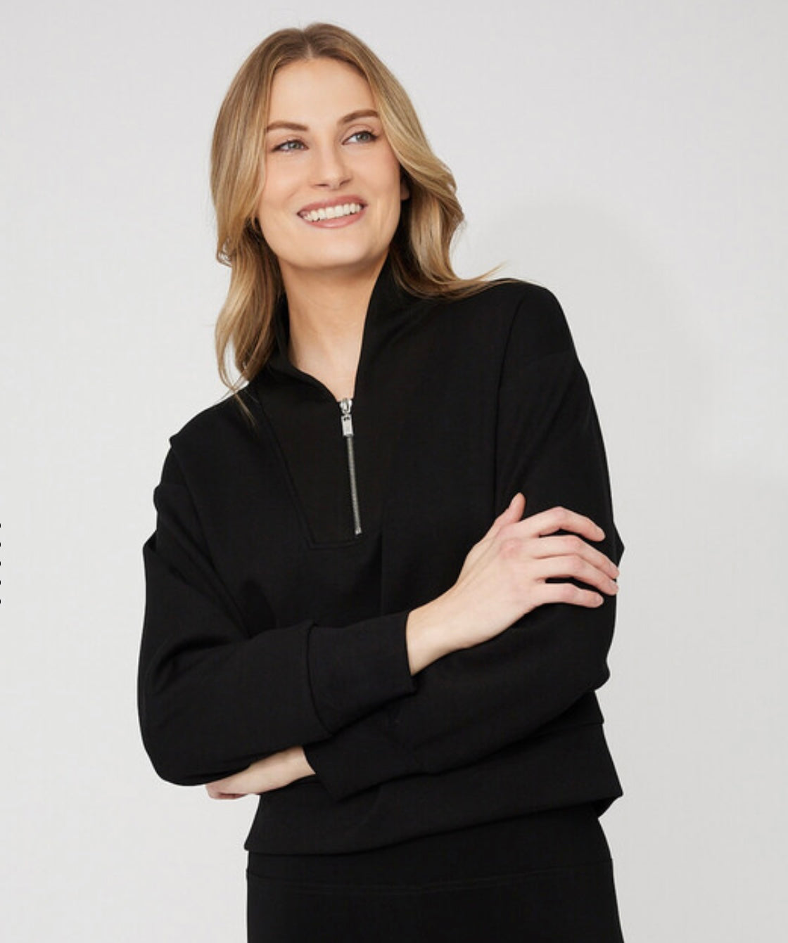 Joseph Ribkoff Kathy Quarter Zip