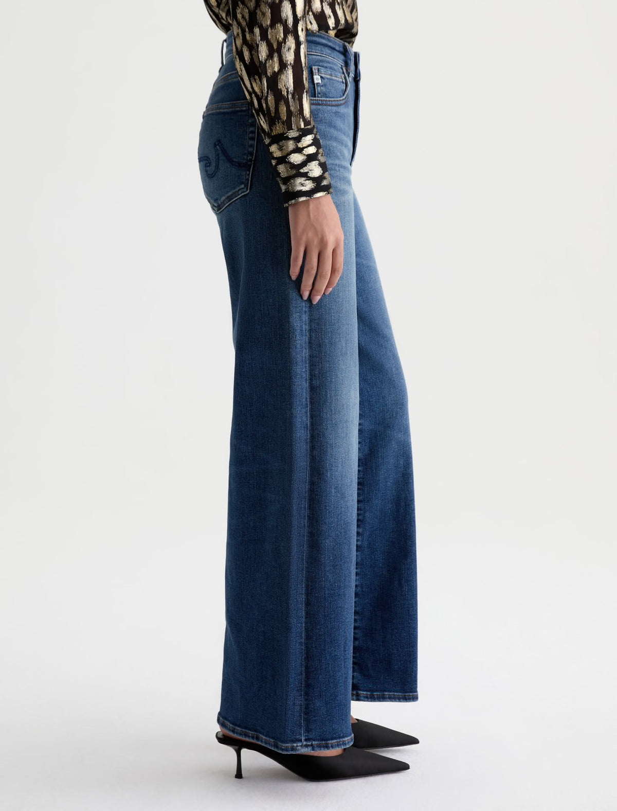 AG Saige Wide Leg Jean