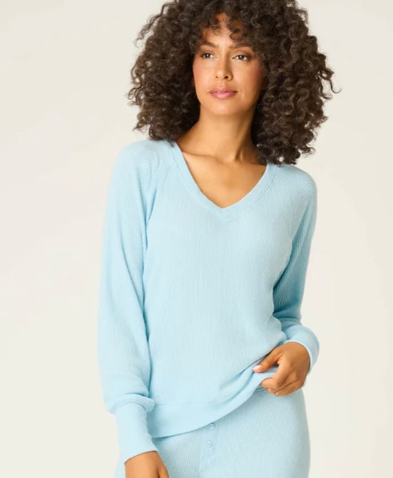 PJ Salvage Textured Essentials L/S Top