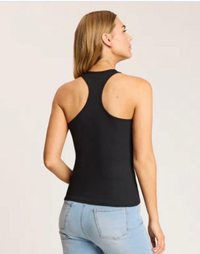 Commando Ribbed Racerback Tank