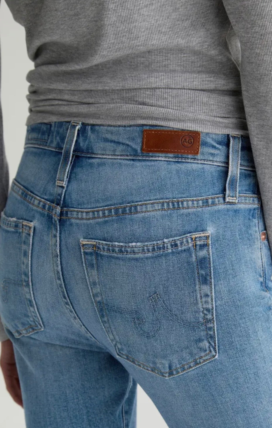 AG Farrah Mid-Rise Ankle Skinny American West