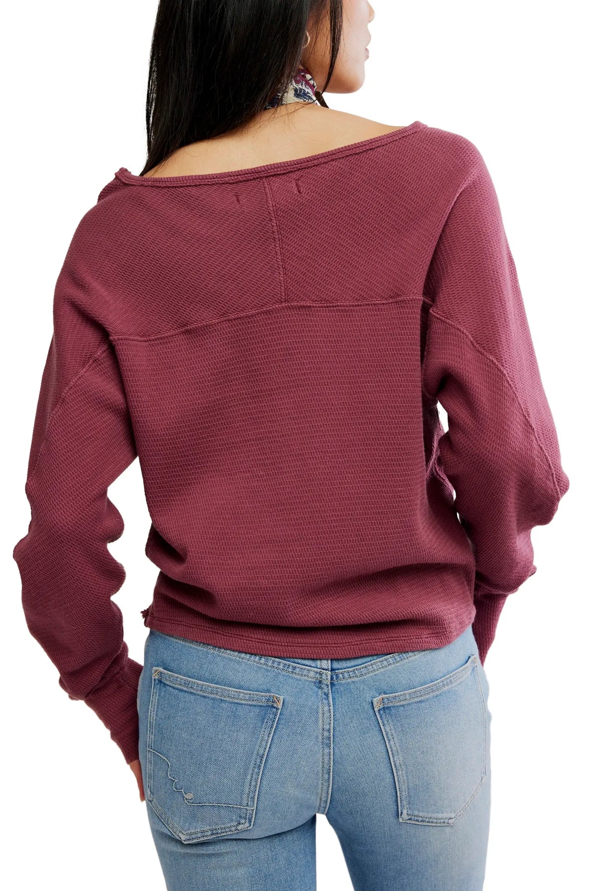 Free People Jess Long Sleeve Top