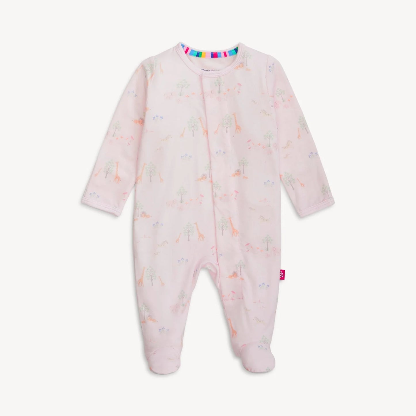 Magnetic Me Pink Serene Safari Footie