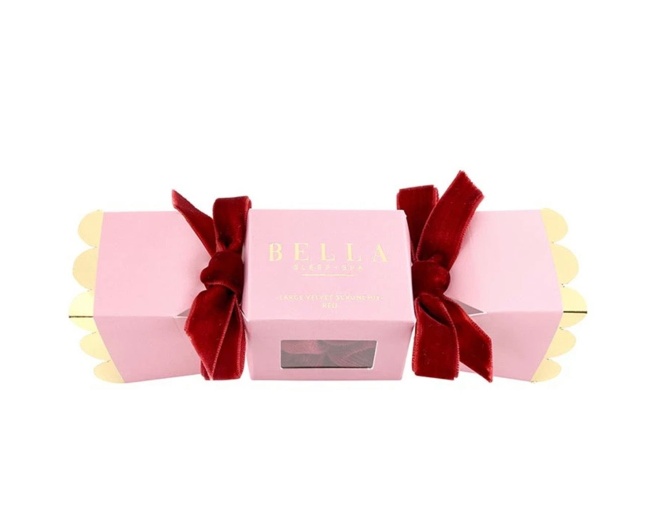Bella Sleep Spa Large Velvet Scrunchie W/Gift Box
