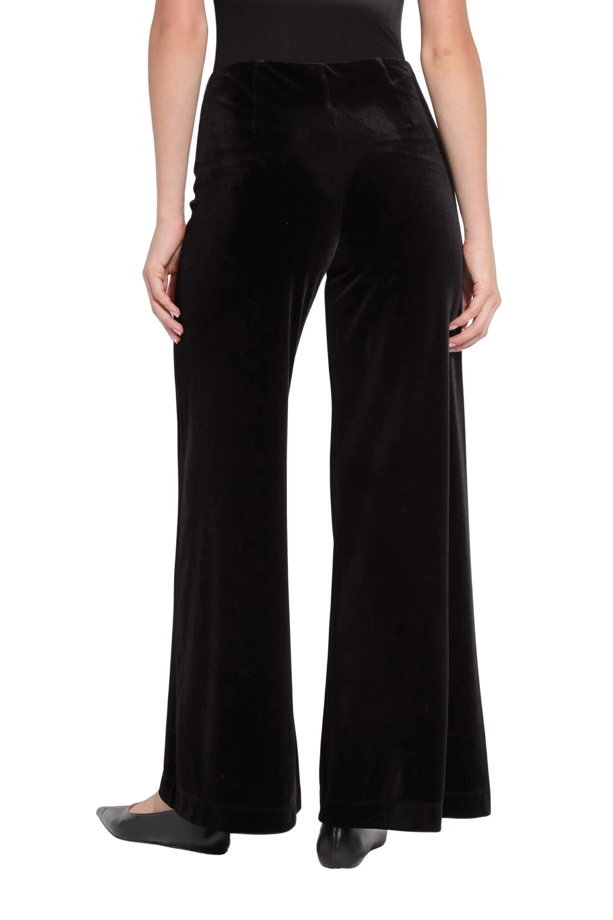 Lysse Ellery High Waist Flare Velvet Pant