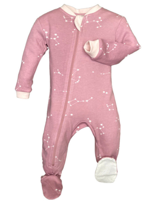 Zippy Jamz Galaxy Love Zipper Onsie