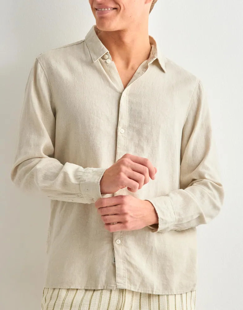 Solid Men’s SDenea Allan Linen Shirt