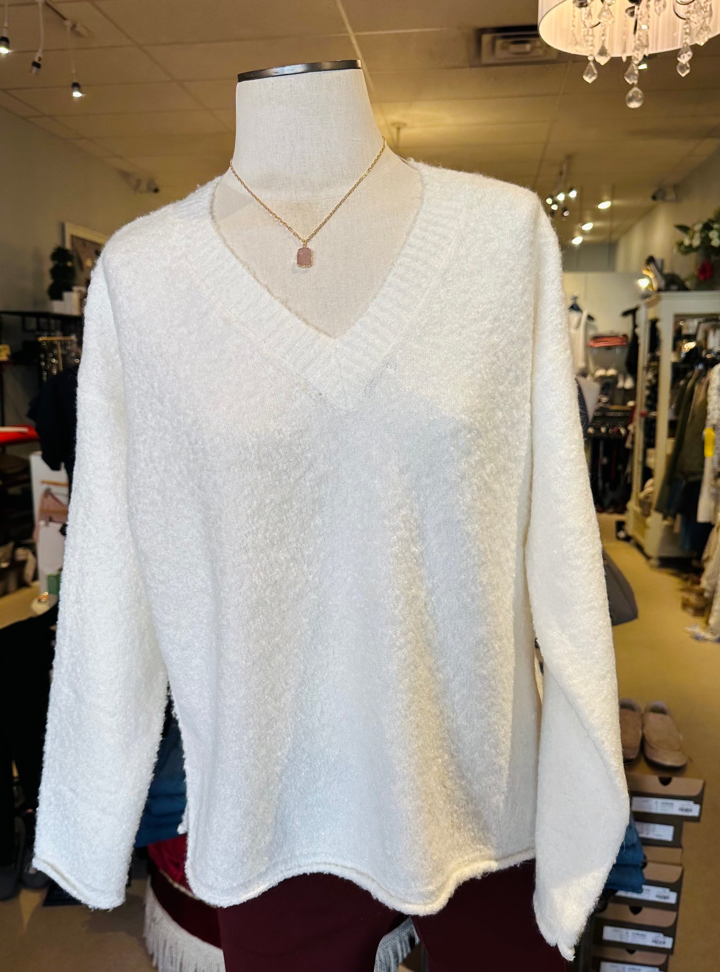 Sanctuary Early Sunset Sweater Chalk