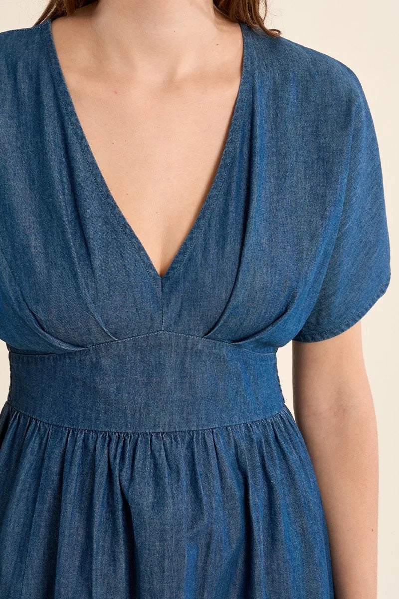 Molly Bracken Chambray Maxi