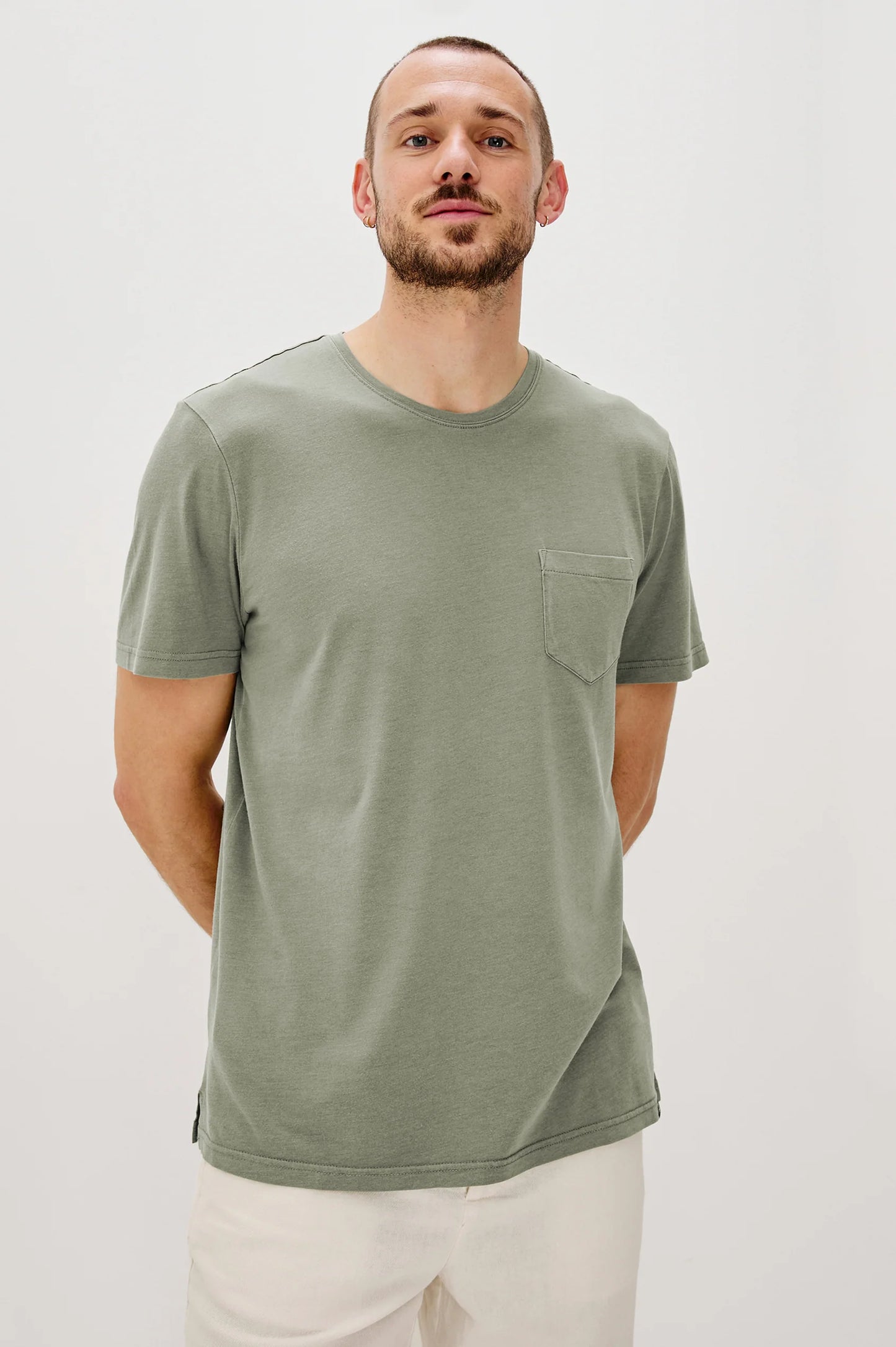 Rails Men’s Johnny T-Shirt Olive