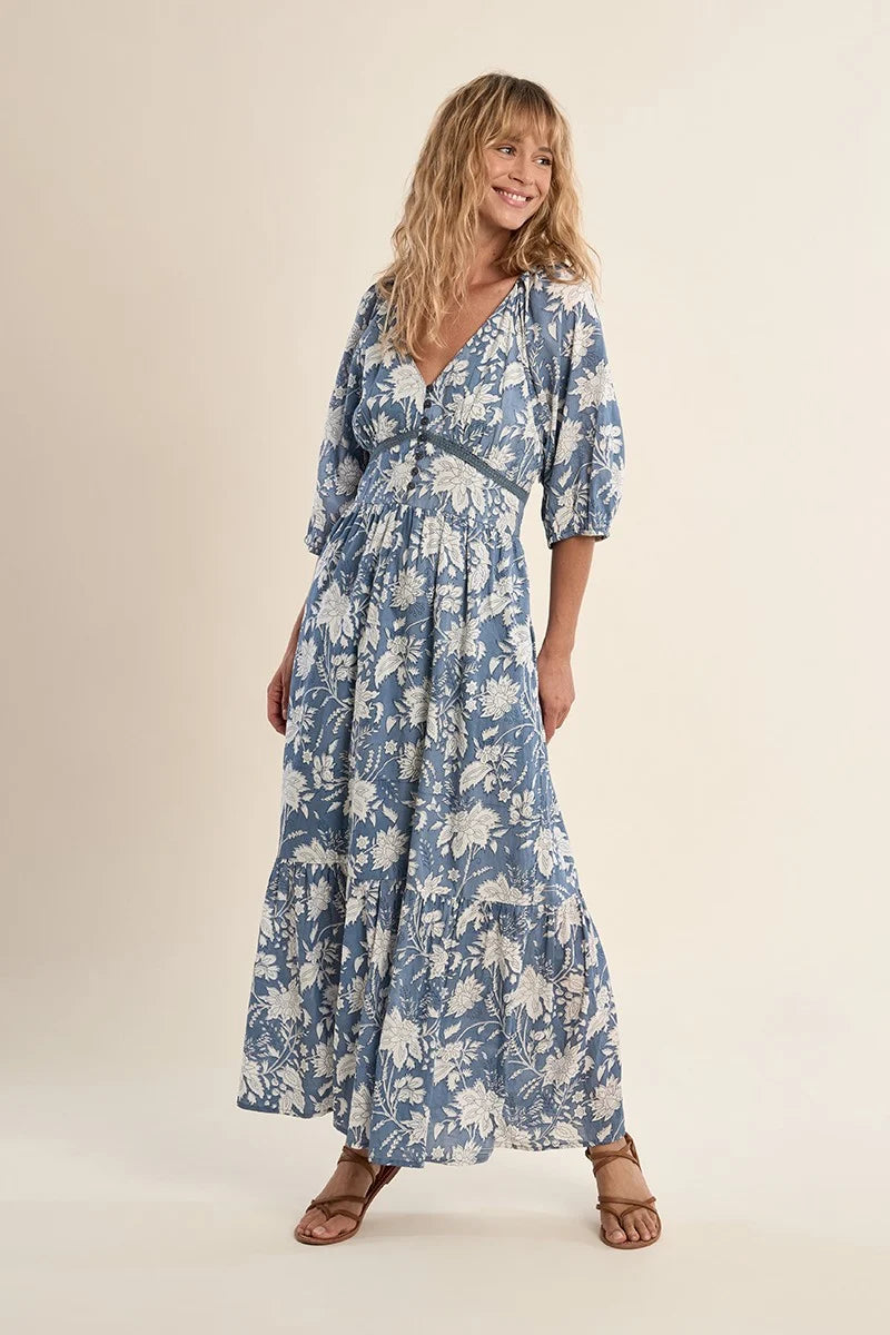Molly Bracken Blue Diviya Dress