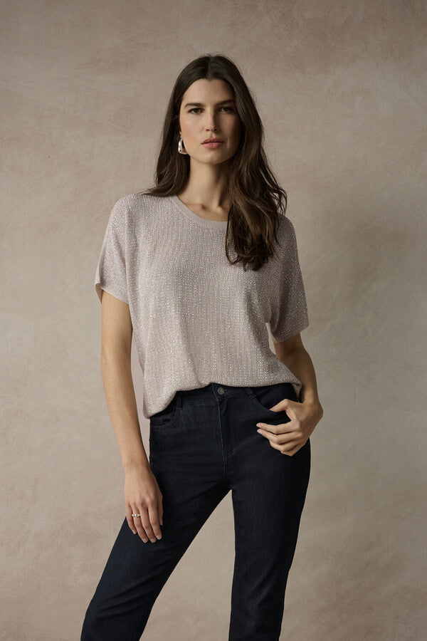 Joseph Ribkoff Jeweled Pullover