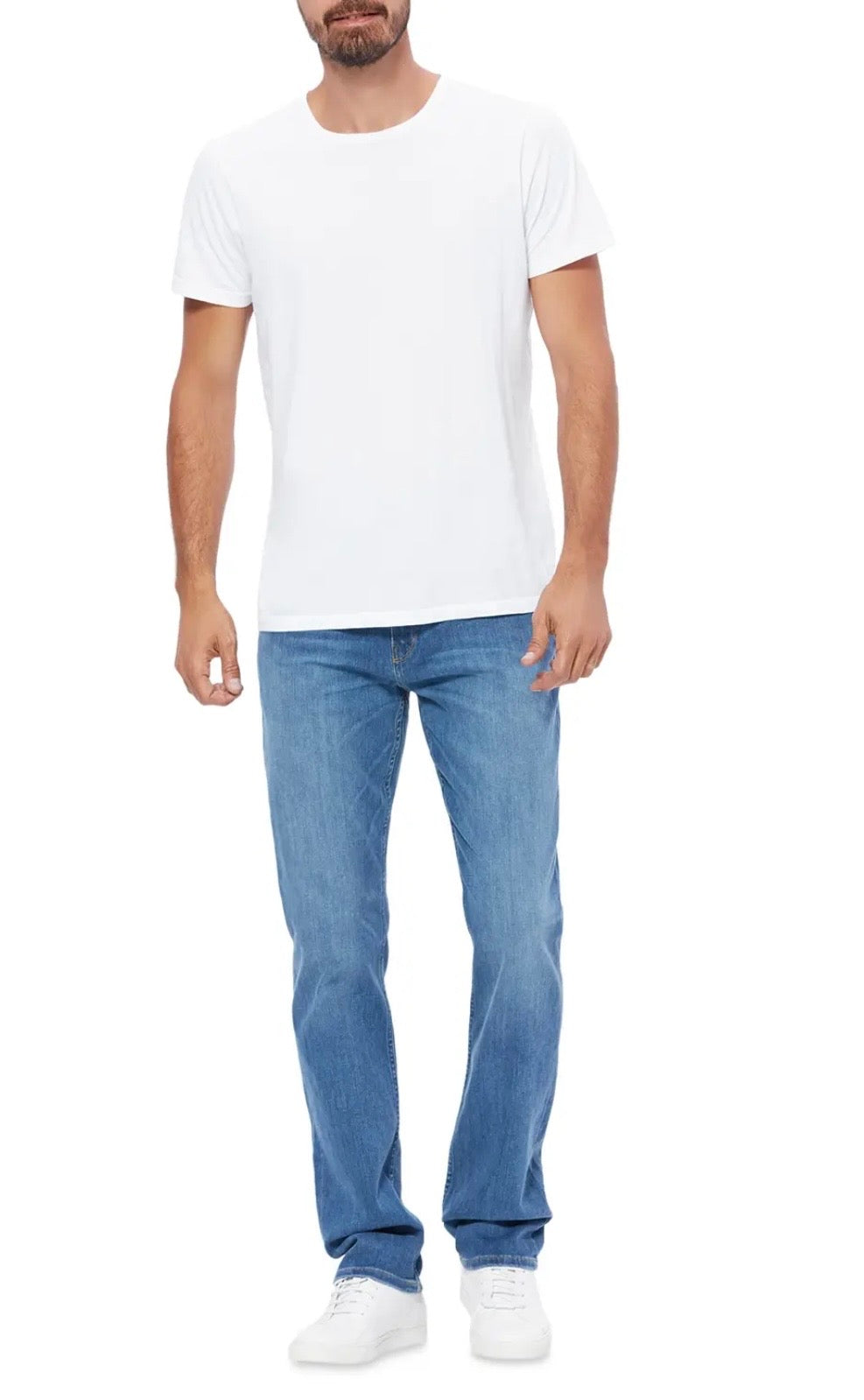 Paige Men’s Normandie Straight Leg Jean Cartwright