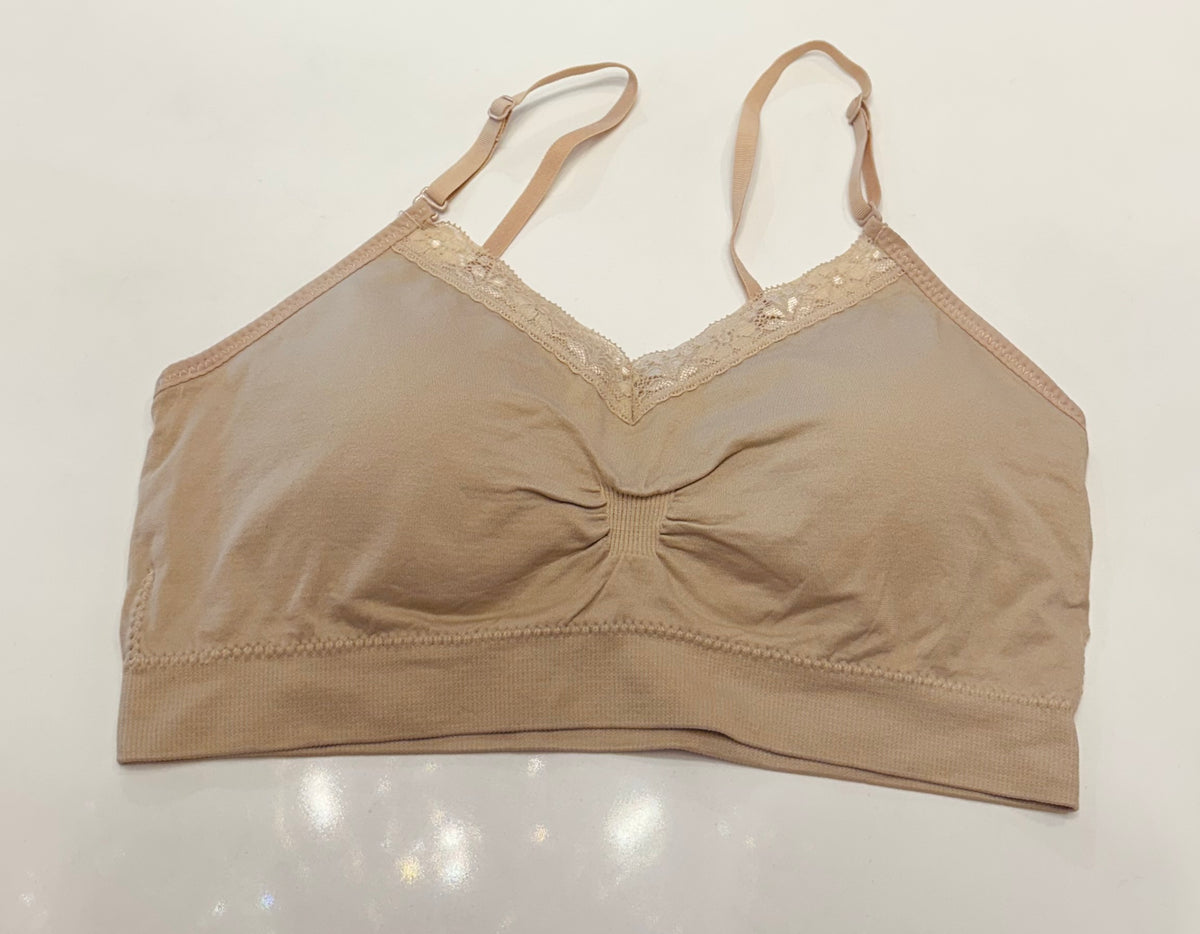 Haze Lace Trimmed Core Bra