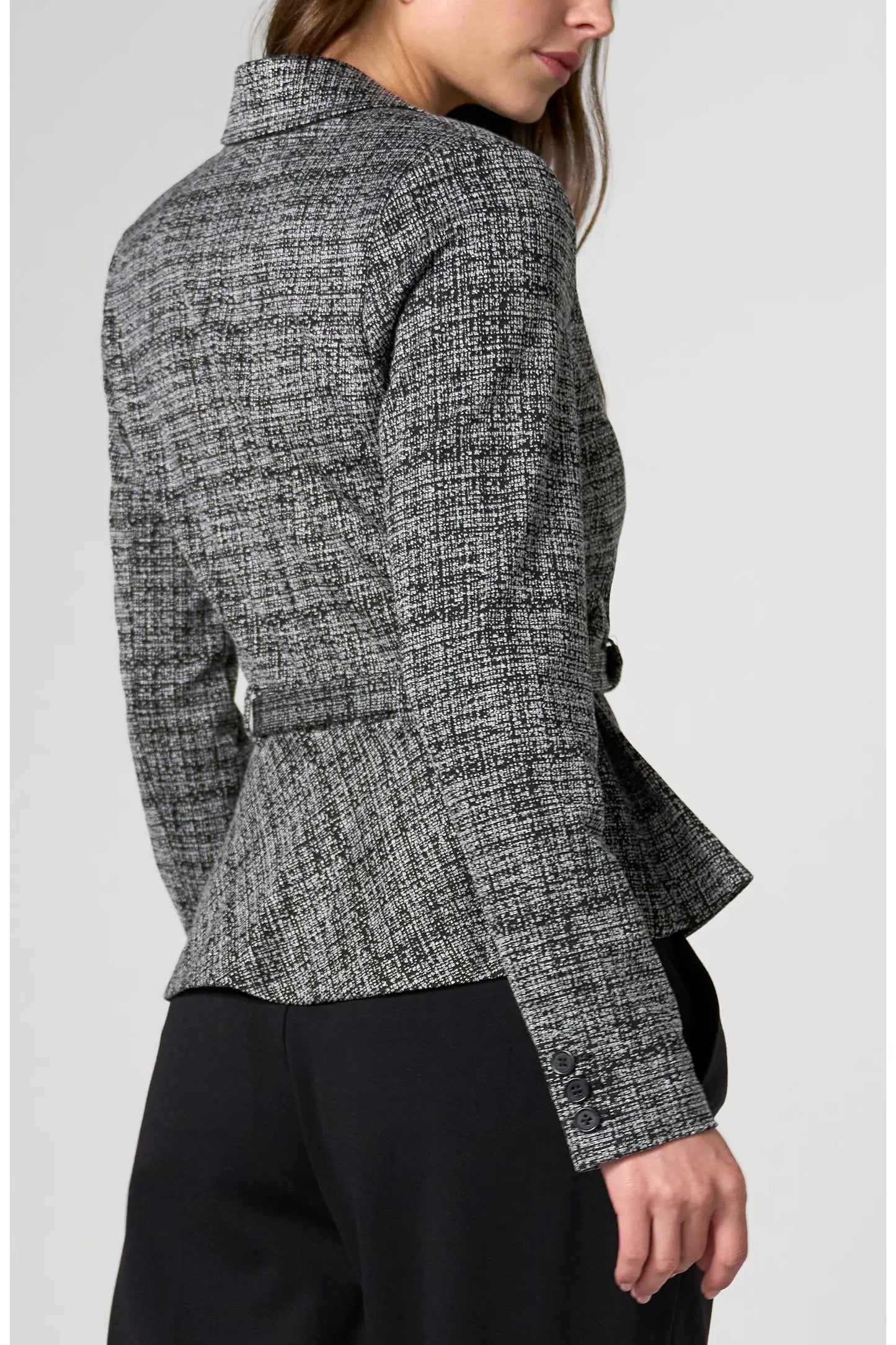 Liverpool Belted Peplum Blazer