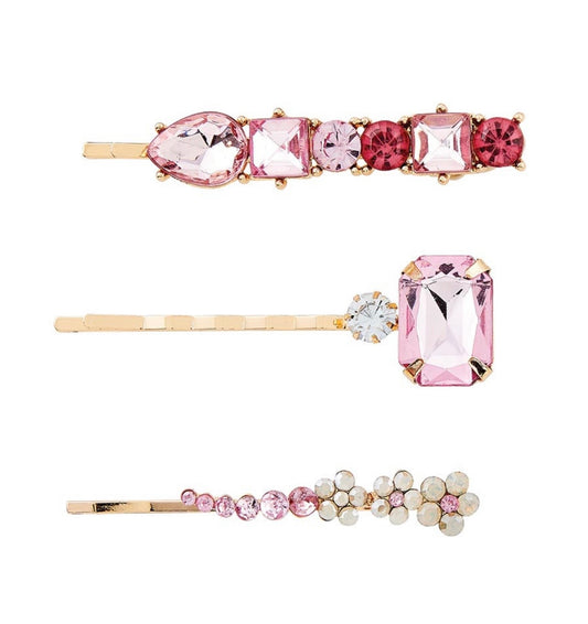 Bella Sleep Spa Crystal Hair Pin Set