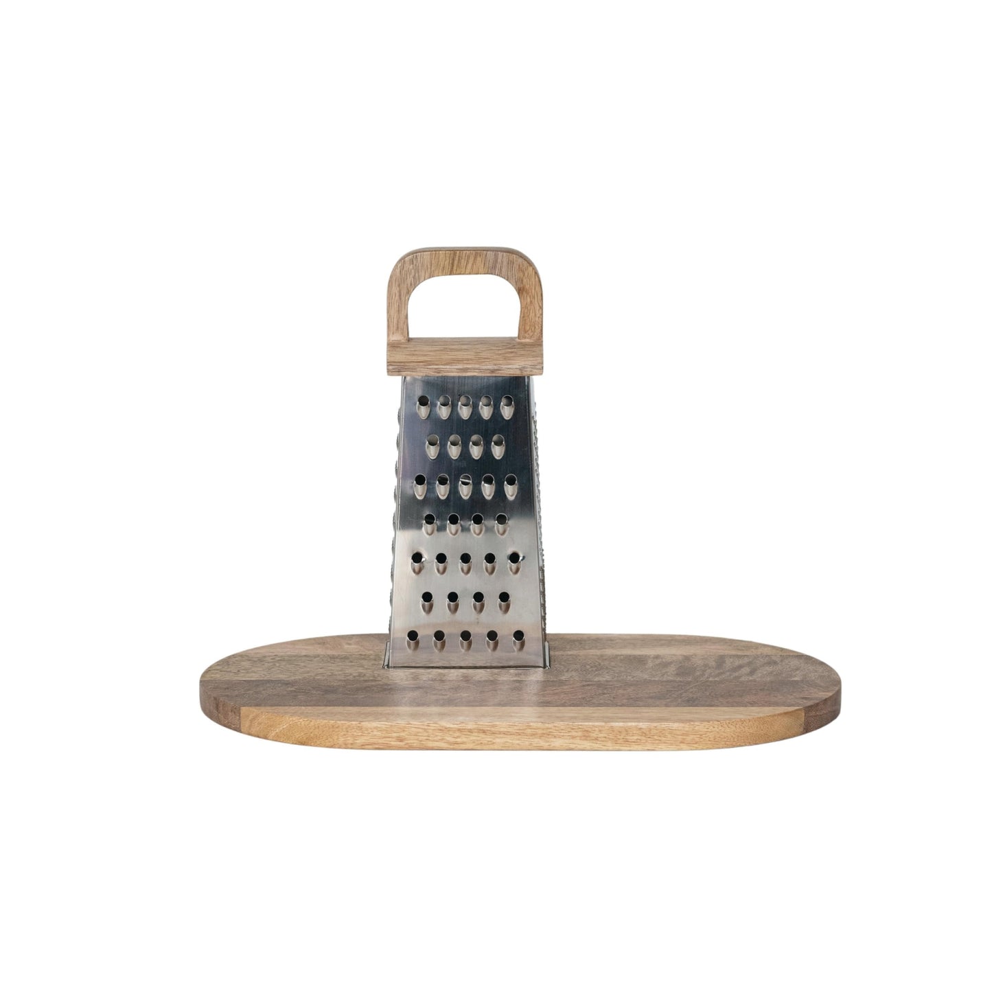 Creative Coop Grater And Cheese Board Set
