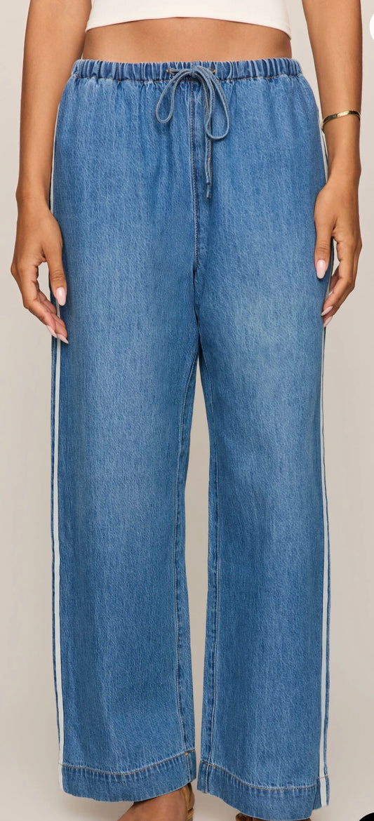 ZSupply The Sidelines Denim Track Pant
