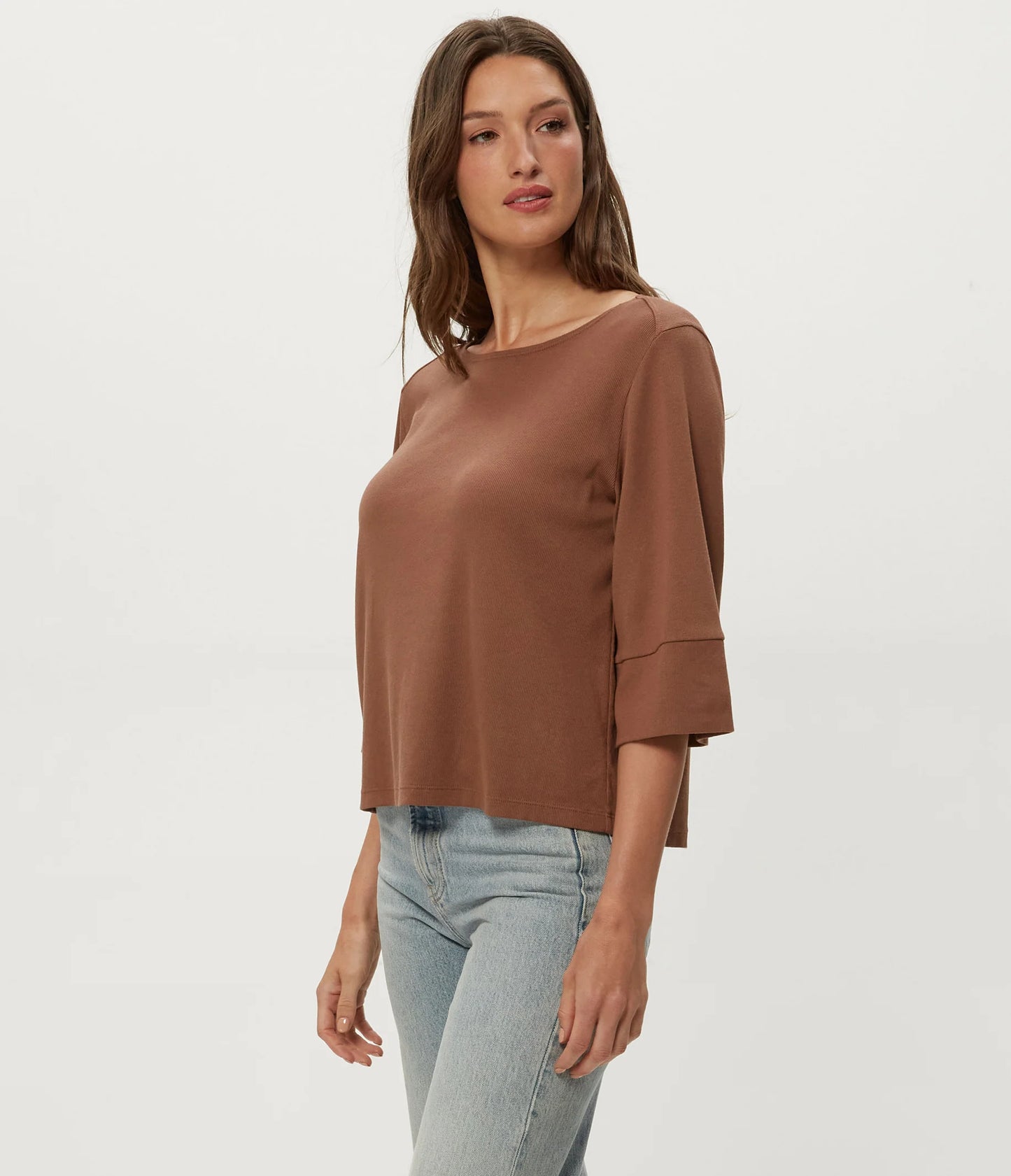 Michael Stars Rosalyn Boatneck Top