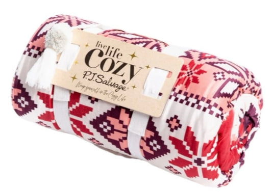 PJ Salvage Cozy Blanket