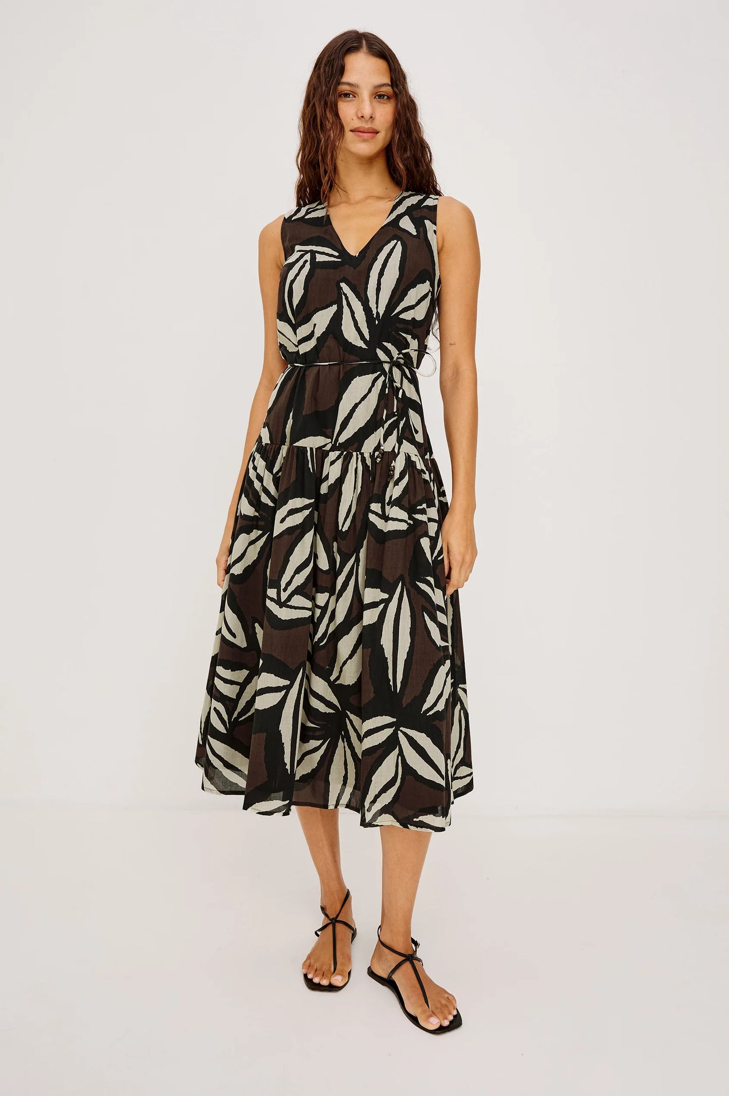 Rails Maeve Dress Cocoa Floral