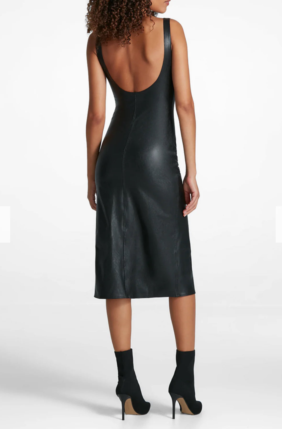 Commando Faux Leather Midi Tank Dress