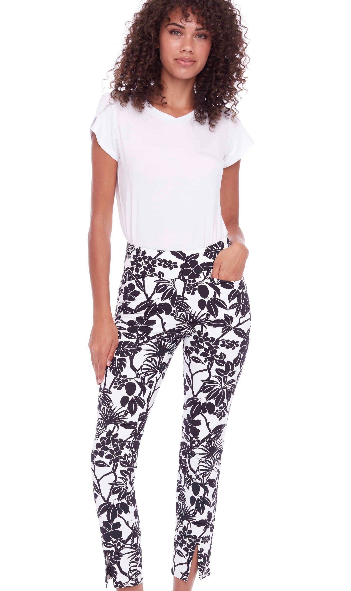 Up pants Jasmine print