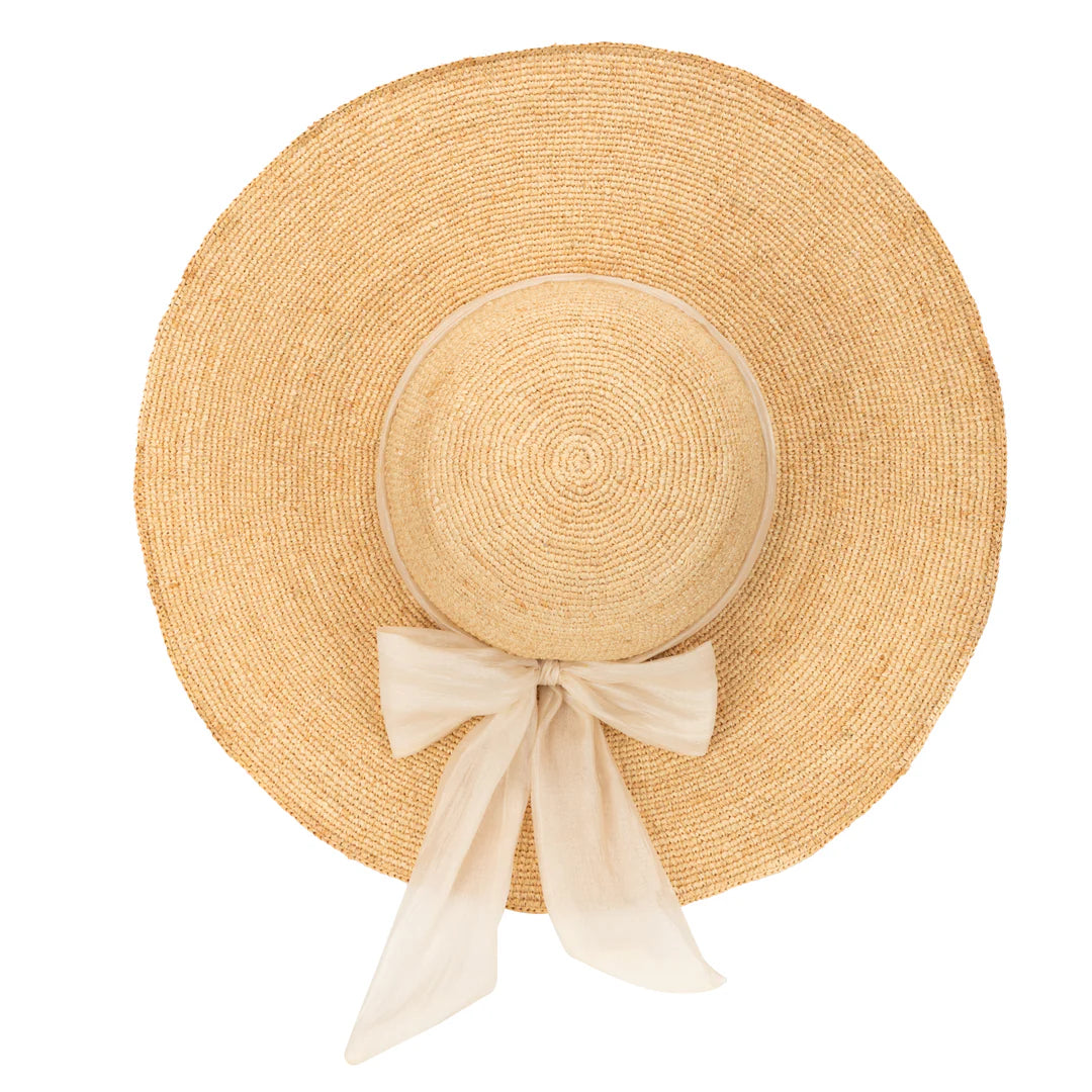 San Diego Hat Co. Lily Raffia Sun Hat